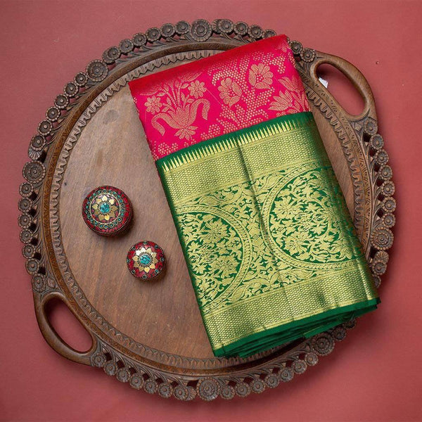 Self Design Banarasi Pure Silk Saree